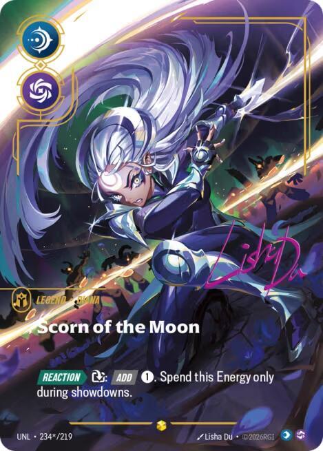 Diana - Scorn of the Moon (Signature) (234*/219) [Unleashed] - The Mythic Store | 24h Order Processing
