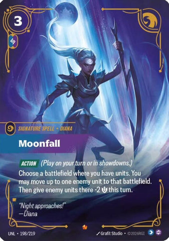 Moonfall (198/219) [Unleashed] - The Mythic Store | 24h Order Processing
