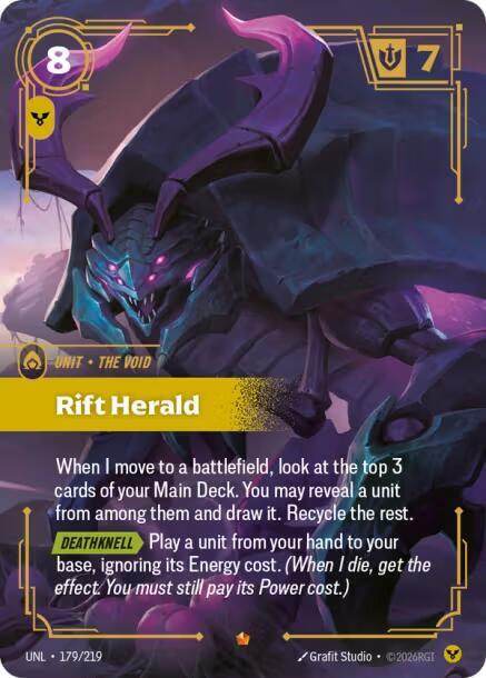 Rift Herald (179/219) [Unleashed] - The Mythic Store | 24h Order Processing