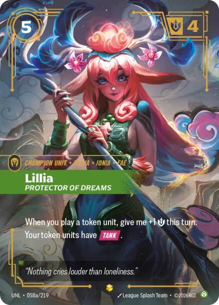 Lillia - Protector of Dreams (Alternate Art) (058a/219) [Unleashed] - The Mythic Store | 24h Order Processing