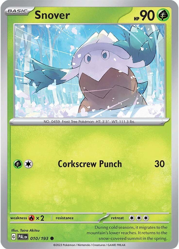 Snover (010/193) [Scarlet & Violet: Paldea Evolved] - The Mythic Store | 24h Order Processing
