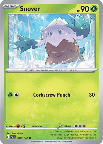 Snover (010/193) [Scarlet & Violet: Paldea Evolved] - The Mythic Store | 24h Order Processing