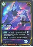 Edge of Night (Champion) (139/221) [Riftbound Organized Play Promotional Cards] - The Mythic Store | 24h Order Processing