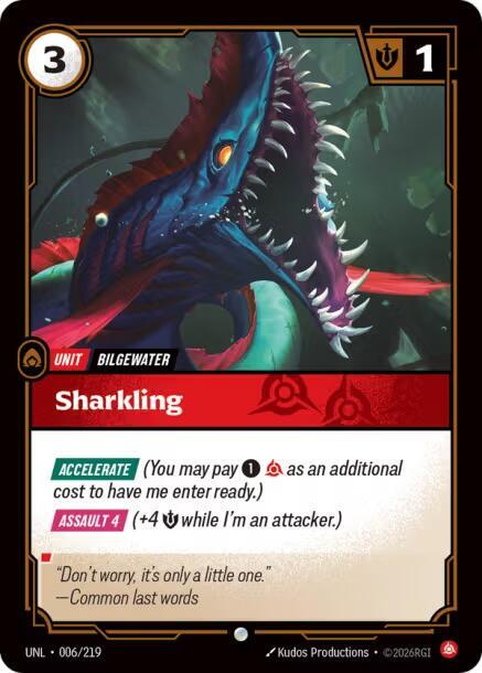 Sharkling (006/219) [Unleashed] - The Mythic Store | 24h Order Processing