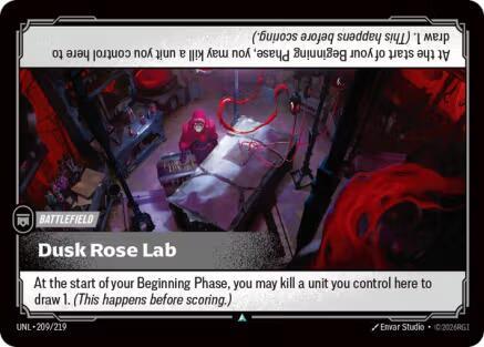 Dusk Rose Lab (209/219) [Unleashed] - The Mythic Store | 24h Order Processing