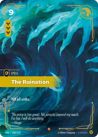 The Ruination (180/219) [Unleashed] - The Mythic Store | 24h Order Processing