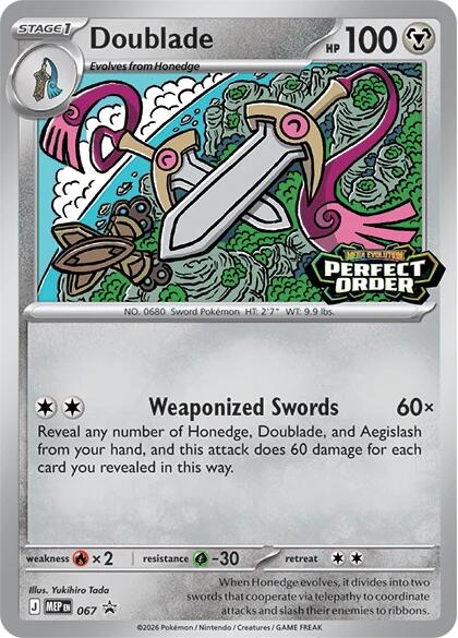 Doublade (067) [Mega Evolution Promo] - The Mythic Store | 24h Order Processing