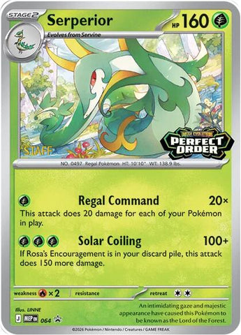 Serperior (064) [Staff] [Mega Evolution Promo] - The Mythic Store | 24h Order Processing