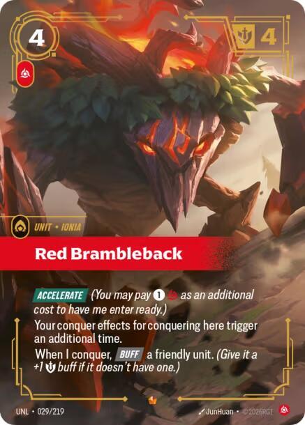 Red Brambleback (029/219) [Unleashed] - The Mythic Store | 24h Order Processing
