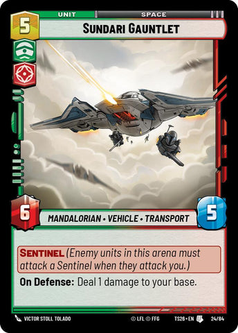 Sundari Gauntlet (24/84) (24/84) [Twin Suns] - The Mythic Store | 24h Order Processing