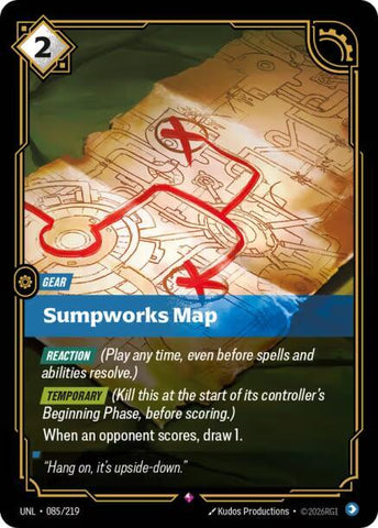 Sumpworks Map (085/219) [Unleashed] - The Mythic Store | 24h Order Processing