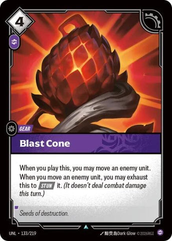 Blast Cone (133/219) [Unleashed] - The Mythic Store | 24h Order Processing