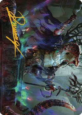 Sivriss, Nightmare Speaker Art Card (32) (Gold-Stamped Signature) [Commander Legends: Battle for Baldur's Gate Art Series] - The Mythic Store | 24h Order Processing