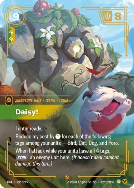 Daisy! (196/219) [Unleashed] - The Mythic Store | 24h Order Processing