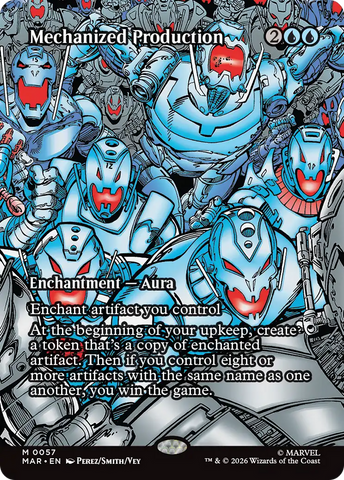Mechanized Production (Borderless) [Marvel Universe: Eternal-Legal] - The Mythic Store | 24h Order Processing