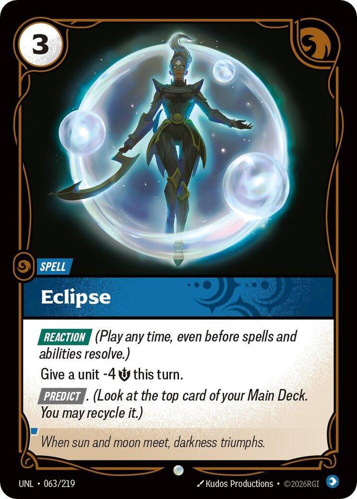 Eclipse (063/219) [Unleashed] - The Mythic Store | 24h Order Processing