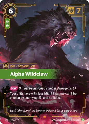 Alpha Wildclaw (057/219) [Unleashed] - The Mythic Store | 24h Order Processing