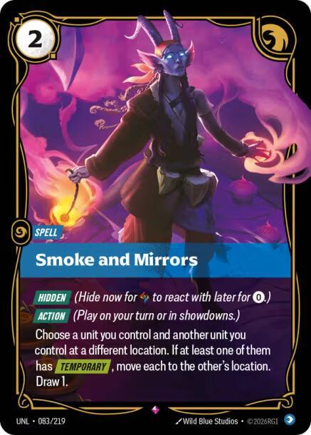 Smoke and Mirrors (083/219) [Unleashed] - The Mythic Store | 24h Order Processing