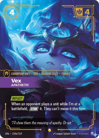 Vex - Apathetic (Alternate Art) (150a/219) [Unleashed] - The Mythic Store | 24h Order Processing