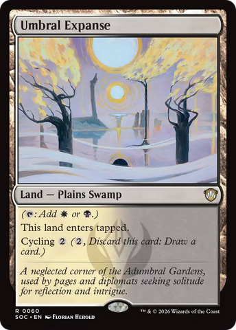 Umbral Expanse [Secrets of Strixhaven Commander] - The Mythic Store | 24h Order Processing
