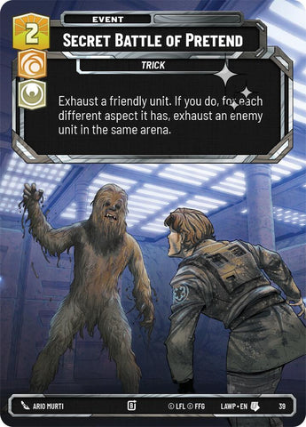 Secret Battle of Pretend (39) (Foil) (39) [A Lawless Time: Weekly Play] - The Mythic Store | 24h Order Processing