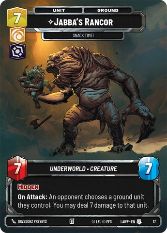 Jabba's Rancor - Snack Time! (17) (17) [A Lawless Time: Weekly Play] - The Mythic Store | 24h Order Processing