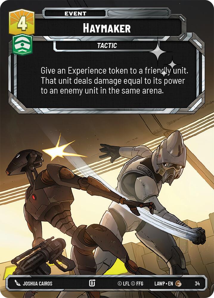 Haymaker (34) (Foil) (34) [A Lawless Time: Weekly Play] - The Mythic Store | 24h Order Processing