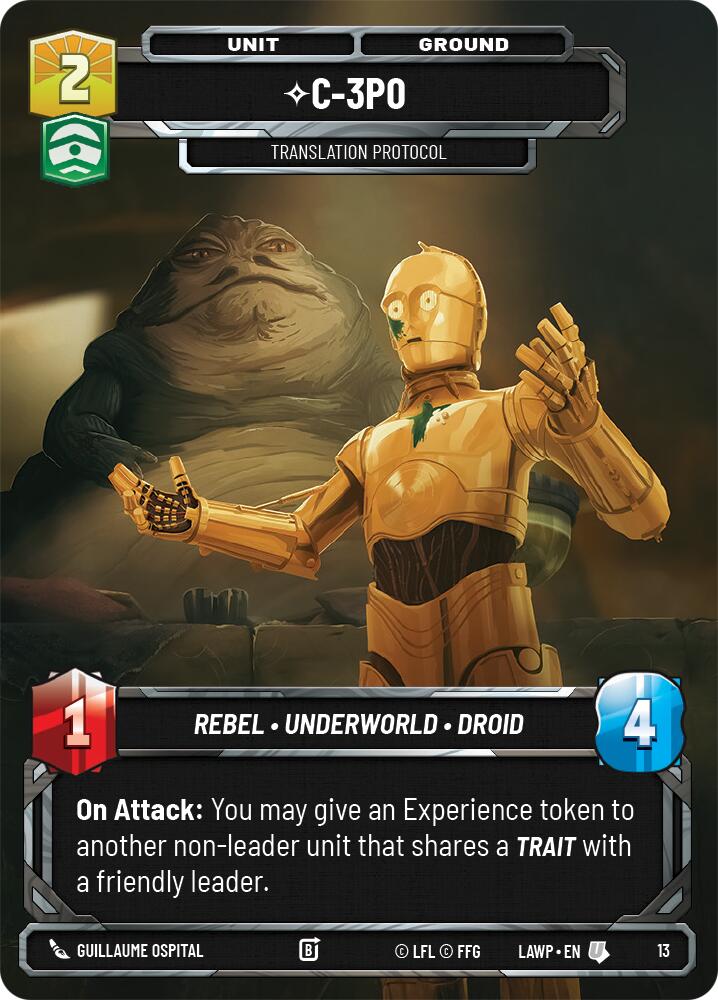 C-3PO - Translation Protocol (13) (13) [A Lawless Time: Weekly Play] - The Mythic Store | 24h Order Processing