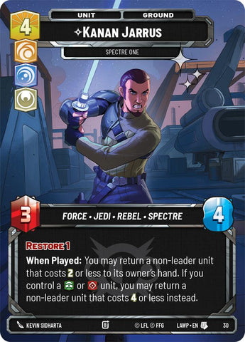 Kanan Jarrus - Spectre One (30) (Foil) (30) [A Lawless Time: Weekly Play] - The Mythic Store | 24h Order Processing