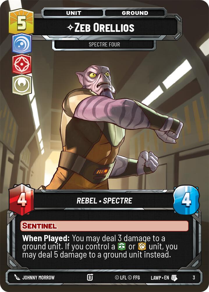 Zeb Orellios - Spectre Four (3) (3) [A Lawless Time: Weekly Play] - The Mythic Store | 24h Order Processing