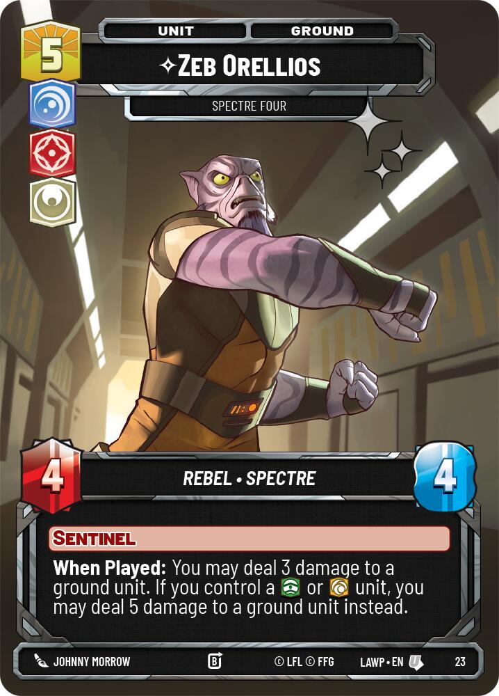 Zeb Orellios - Spectre Four (23) (Foil) (23) [A Lawless Time: Weekly Play] - The Mythic Store | 24h Order Processing