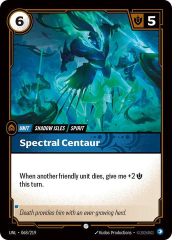 Spectral Centaur (068/219) [Unleashed] - The Mythic Store | 24h Order Processing