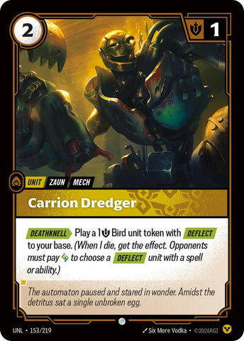 Carrion Dredger (153/219) [Unleashed] - The Mythic Store | 24h Order Processing