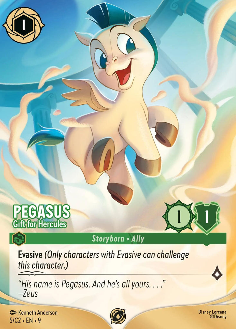 Pegasus - Gift for Hercules (5) (5) [Promo Cards] - The Mythic Store | 24h Order Processing