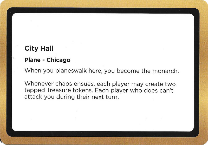 City Hall (Black Lotus Unknown Planechase) [Oversize Cards] - The Mythic Store | 24h Order Processing