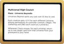Multiversal High Council (Black Lotus Unknown Planechase) [Oversize Cards] - The Mythic Store | 24h Order Processing