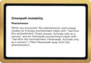 Omenpath Instability (Black Lotus Unknown Planechase) [Oversize Cards] - The Mythic Store | 24h Order Processing