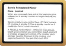 Sorin's Remastered Manor (Black Lotus Unknown Planechase) [Oversize Cards] - The Mythic Store | 24h Order Processing