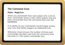 The Command Zone (Black Lotus Unknown Planechase) [Oversize Cards] - The Mythic Store | 24h Order Processing