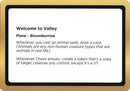 Welcome to Valley (Black Lotus Unknown Planechase) [Oversize Cards] - The Mythic Store | 24h Order Processing