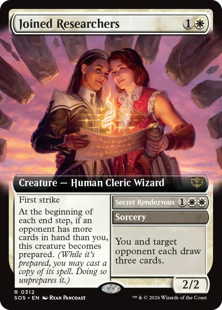 Joined Researchers (Extended Art) [Secrets of Strixhaven] - The Mythic Store | 24h Order Processing