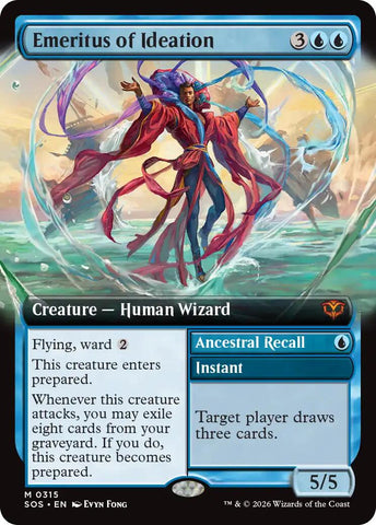 Emeritus of Ideation (Extended Art) [Secrets of Strixhaven] - The Mythic Store | 24h Order Processing