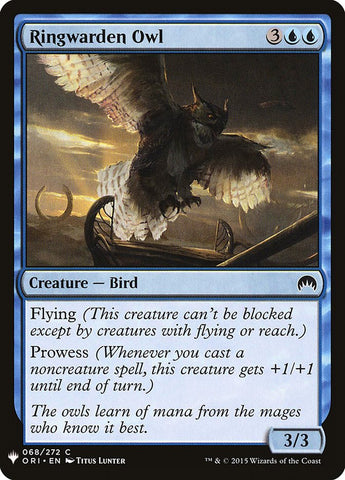 Ringwarden Owl [Mystery Booster] - The Mythic Store | 24h Order Processing