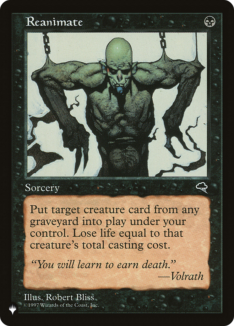 Reanimate [The List] - The Mythic Store | 24h Order Processing