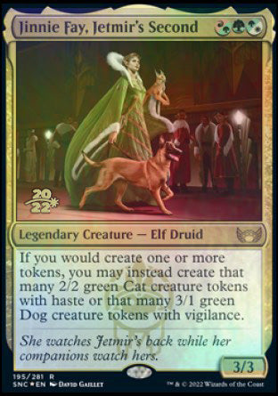 Jinnie Fay, Jetmir's Second [Streets of New Capenna Prerelease Promos] - The Mythic Store | 24h Order Processing