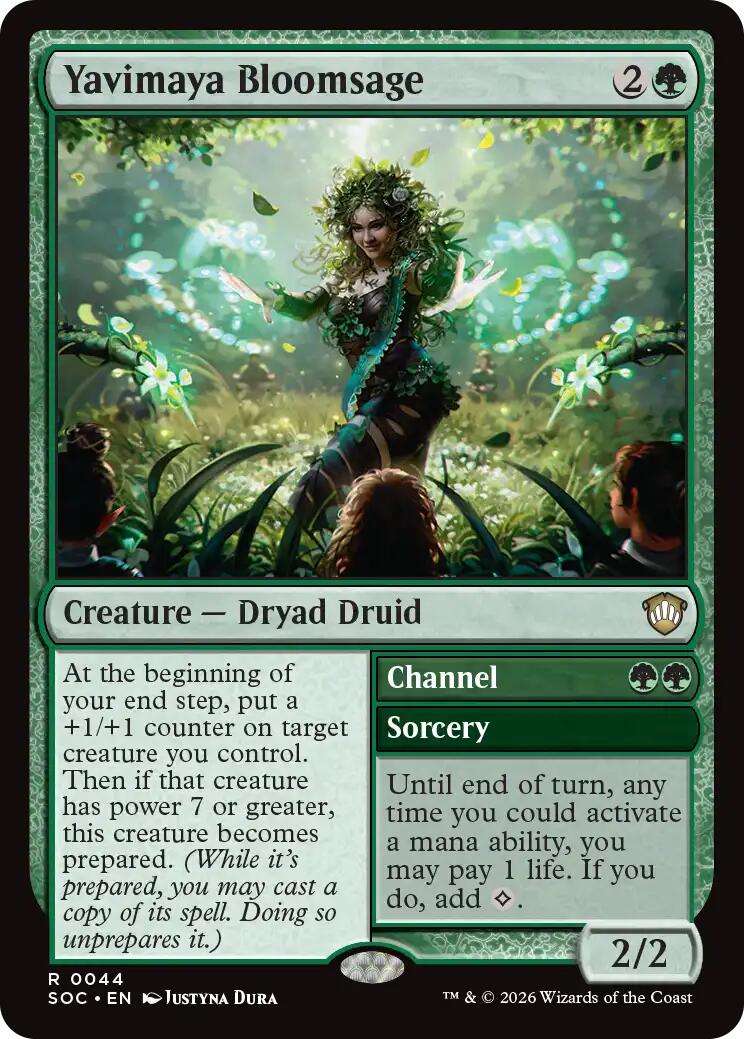 Yavimaya Bloomsage [Secrets of Strixhaven Commander] - The Mythic Store | 24h Order Processing