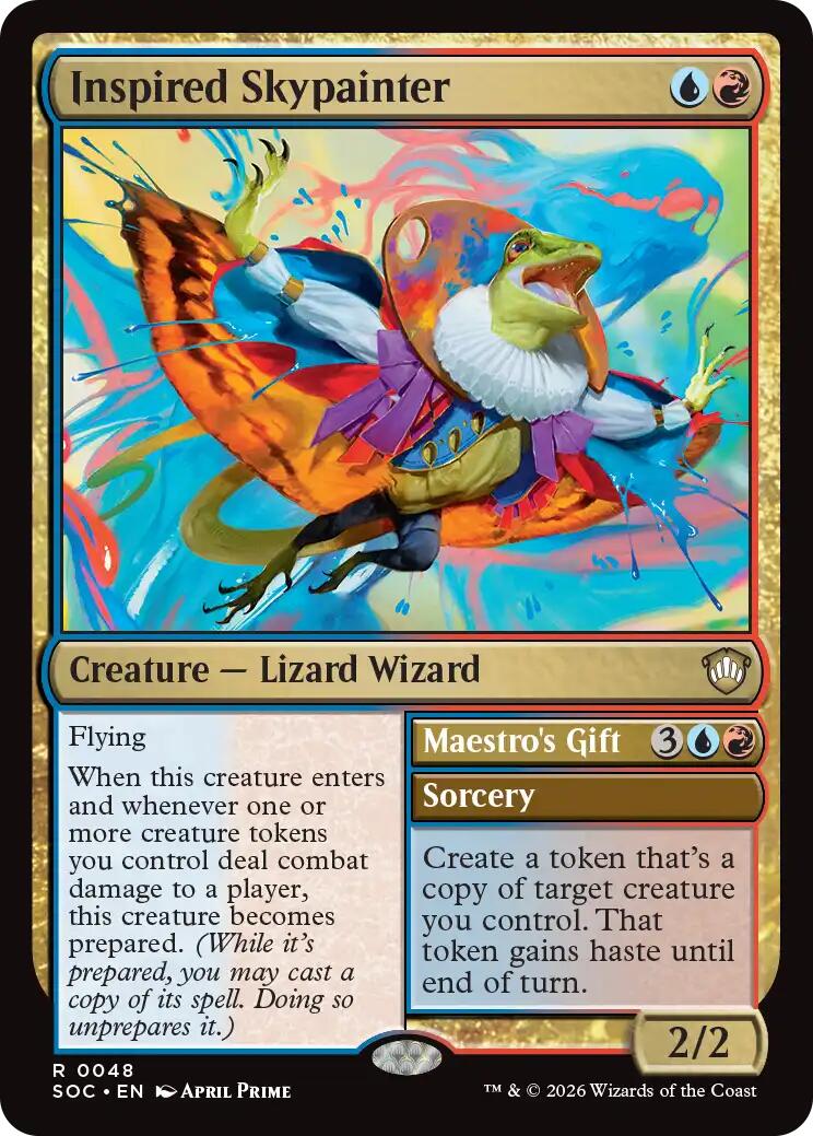 Inspired Skypainter [Secrets of Strixhaven Commander] - The Mythic Store | 24h Order Processing