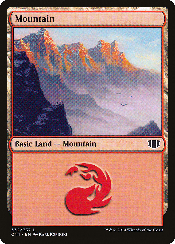 Mountain (332) [Commander 2014] - The Mythic Store | 24h Order Processing
