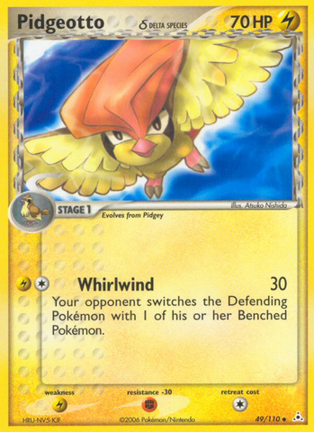Pidgeotto (49/110) (Delta Species) [EX: Holon Phantoms] - The Mythic Store | 24h Order Processing