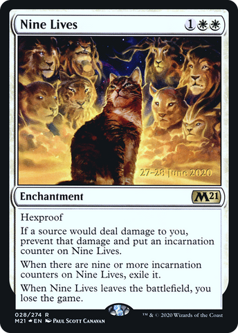 Nine Lives [Core Set 2021 Prerelease Promos] - The Mythic Store | 24h Order Processing